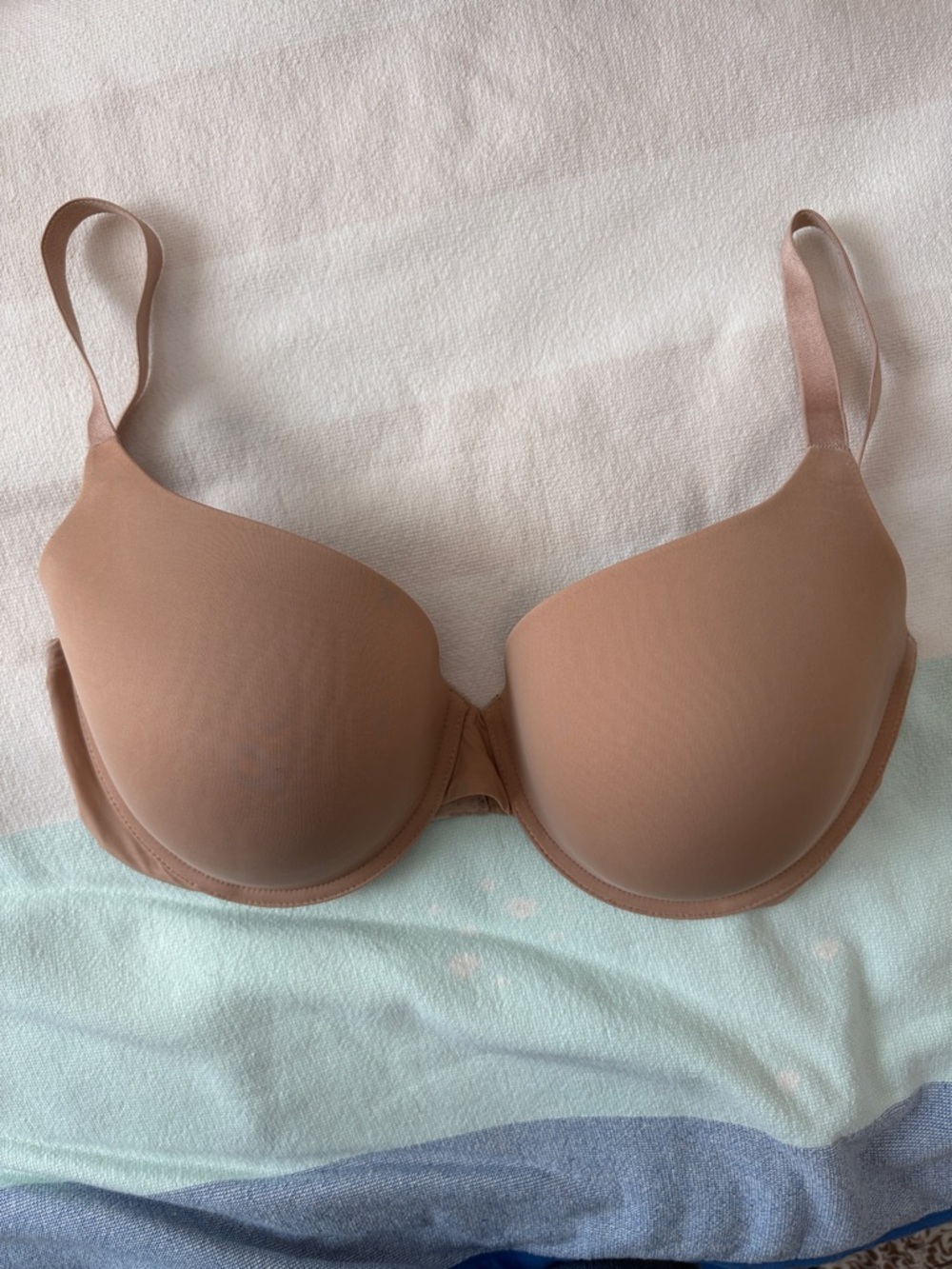 Victoria's Secret Uplift Semi-demi Smooth Molded T-Shirt Bra - Nude